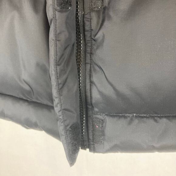 Glaciers Edge Puffer Vest Mens L Black Down Feathers Thick Loft Zip & Hook Loop - Picture 4 of 8